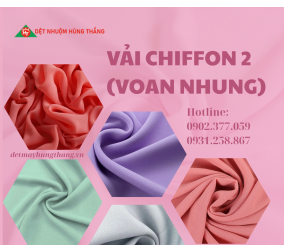 VẢI CHIFFON 2 (VOAN NHUNG)