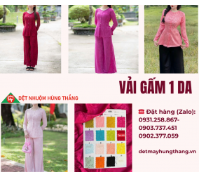 VẢI GẤM 1 DA