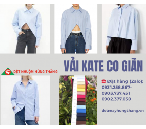 VẢI KATE CO GIÃN