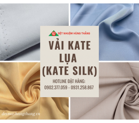 VẢI KATE LỤA (KATE SILK)