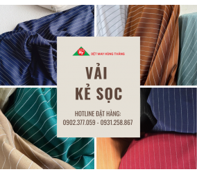 VẢI KẺ SỌC (VẢI TUYTSI KẺ SỌC)