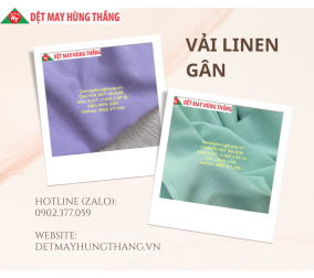 VẢI LINEN GÂN- Chuyên dệt nhuộm, sản xuất và cung cấp sỉ