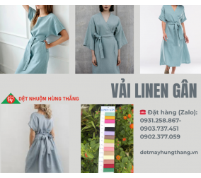 VẢI LINEN GÂN