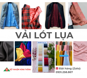 VẢI LÓT LỤA CAO CẤP (VẢI HABUTAI)
