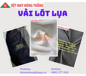 VẢI LÓT LỤA - CHUYÊN DỆT NHUỘM, SẢN XUẤT VÀ CUNG CẤP SỈ