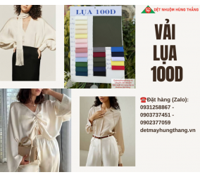 VẢI LỤA 100D