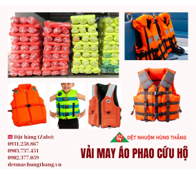 VẢI MAY ÁO PHAO CỨU HỘ
