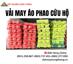 VẢI MAY ÁO PHAO CỨU HỘ