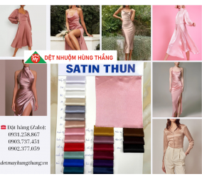 VẢI SATIN THUN 