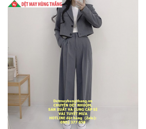 VẢI TUYẾT MƯA MAY QUẦN TÂY, BLAZER