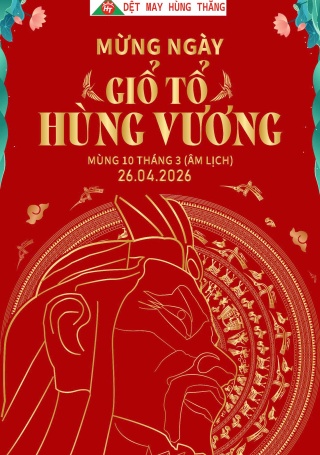 MỪNG NGÀY GIỖ TỔ HÙNG VƯƠNG MÙNG 10 THÁNG 3 NĂM 2026