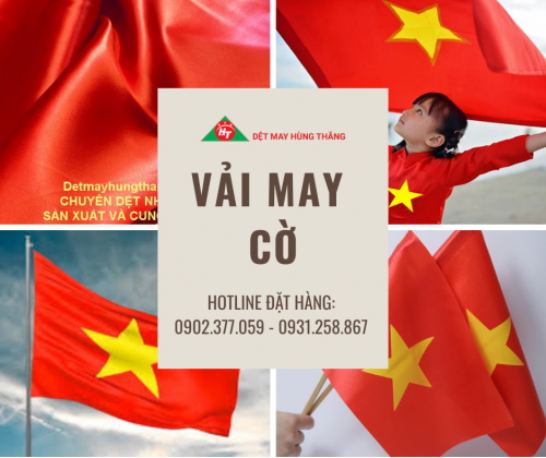 CHUYÊN SỈ VẢI PHI MAY CỜ, BĂNG RÔN
