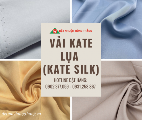 VẢI KATE LỤA (KATE SILK)