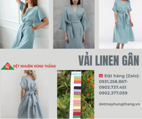 VẢI LINEN GÂN