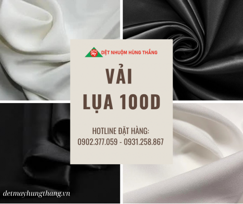 VẢI LỤA 100D
