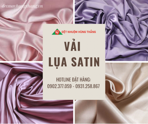 VẢI LỤA SATIN 