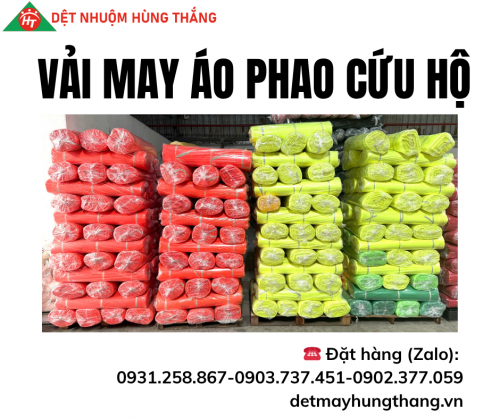 VẢI MAY ÁO PHAO CỨU HỘ