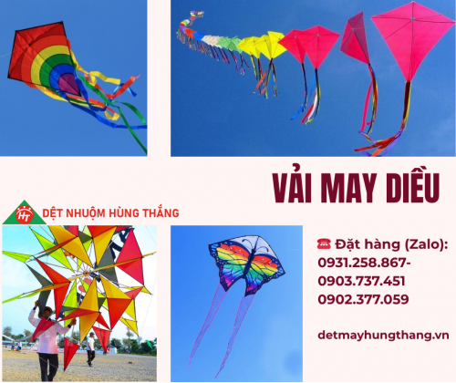 VẢI MAY DIỀU- CHUYÊN DỆT NHUỘM, SẢN XUẤT VÀ CUNG CẤP SỈ
