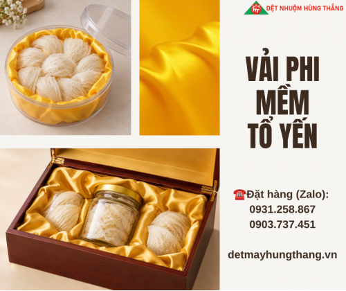 VẢI PHI MỀM TỔ YẾN