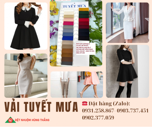 VẢI TUYẾT MƯA MAY BLAZER