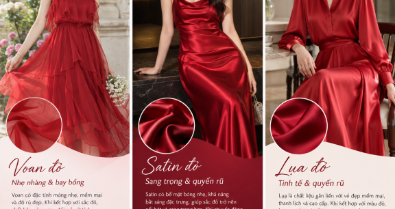 MÀU ĐỎ – SẮC MÀU THU HÚT MỌI ÁNH NHÌN TRONG THỜI TRANG