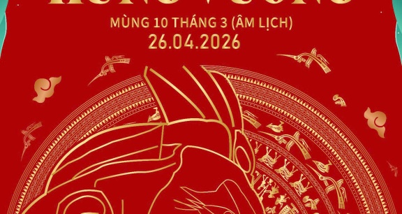 MỪNG NGÀY GIỖ TỔ HÙNG VƯƠNG MÙNG 10 THÁNG 3 NĂM 2026
